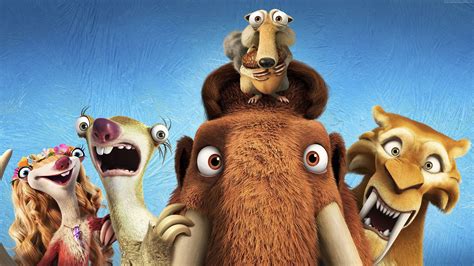 Ice Age 5 Collision Course Diego Manny Scrat Sid UHD 4K Wallpaper | Pixelz