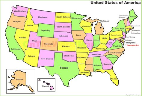 Us Geography Map Quiz Game World 87 Simple With For | Us state map, States and capitals, Us map ...
