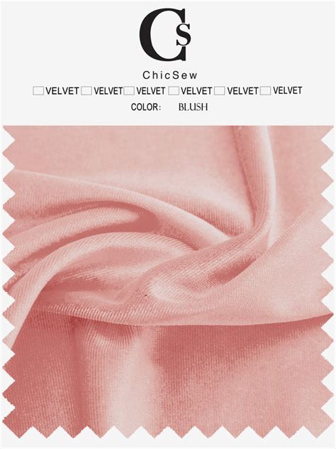 Velvet Fabric Swatch – ChicSew