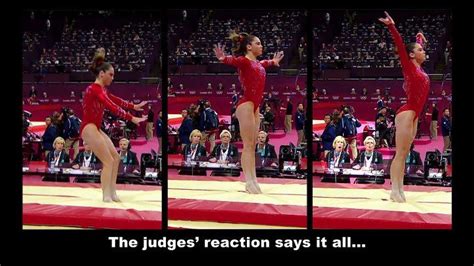 Mckayla Maroney on vault What the heck did they deduct for!? Mckayla ...