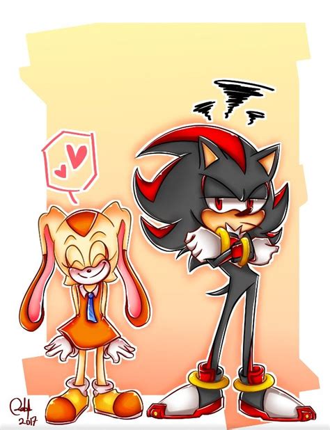 Shadow & Cream, Sonic the Hedgehog | Sonic, Cream sonic, Sonic the hedgehog