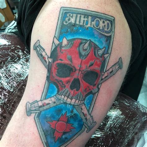 Tattoos By Raven — Sith Lord tattoo- this is Alex’s first tattoo.