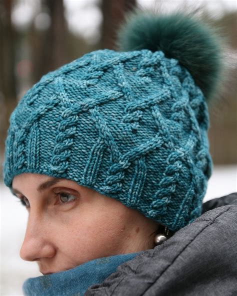 Cable Hat Knitting Patterns | Hat knitting patterns, Knitted hats, Free ...