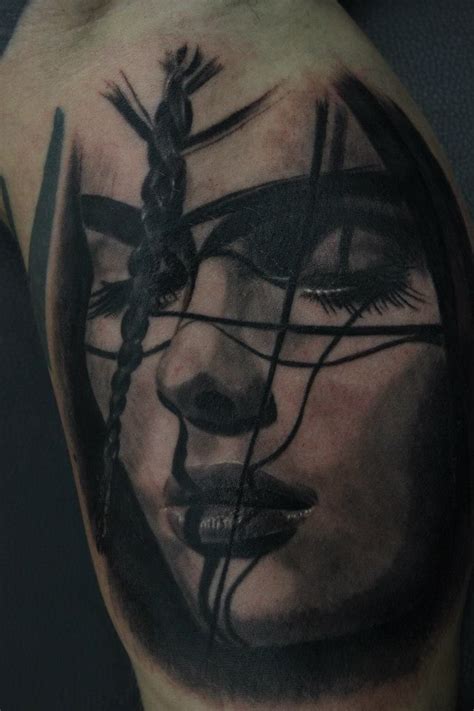 TATTOO REALISM, black & grey, Maria Maddalena, Mary Magdalene | Cool ...