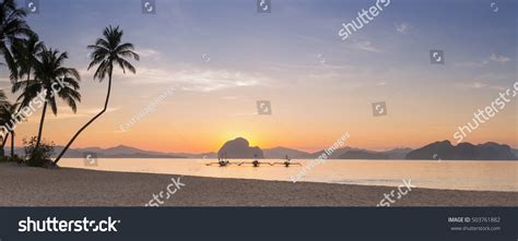 Beautiful Sunset Palawan Philippines Stock Photo 503761882 | Shutterstock