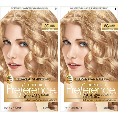 L Oreal Paris Superior Preference Golden Blonde Hair Color Fade Defying | My XXX Hot Girl