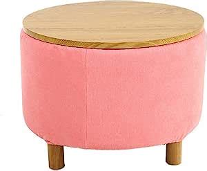 Amazon.com: BDDIE Side Table End Table, Round Wooden Side Table ...