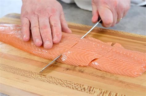 How to Cut Salmon