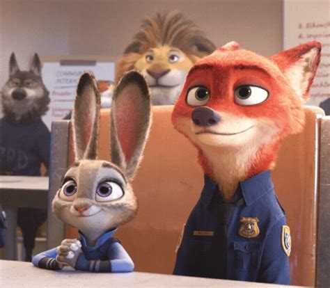 Judy's Glances in Disney's Zootopia