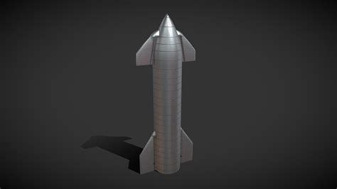 SpaceX Starship - Spaceship - Download Free 3D model by MOJackal [f5bbaba] - Sketchfab