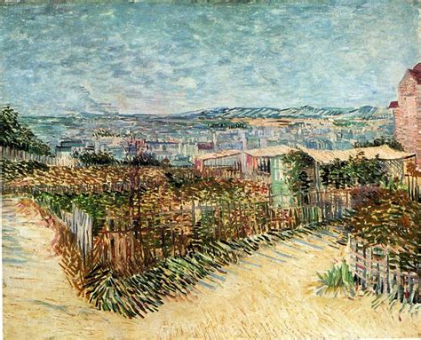 Vegetable Gardens in Montmartre, 1887 - Vincent van Gogh - WikiArt.org