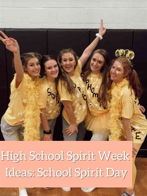 53+ FUN High School Spirit Week Ideas - momma teen