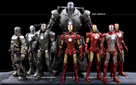 🔥 [70+] Iron Man Suits Wallpapers | WallpaperSafari