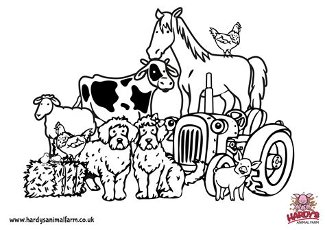 20 Of the Best Ideas for Farm Animal Coloring Pages for toddlers – Home, Family, Style and Art Ideas