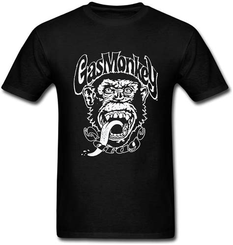 Amazon.com: Gas Monkey Garage Men's Gas Monkey Big Logo T-shirt Black M: Clothing