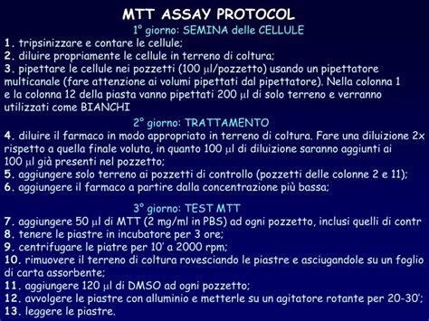 PPT - MTT ASSAY PROTOCOL PowerPoint Presentation, free download - ID:3339410