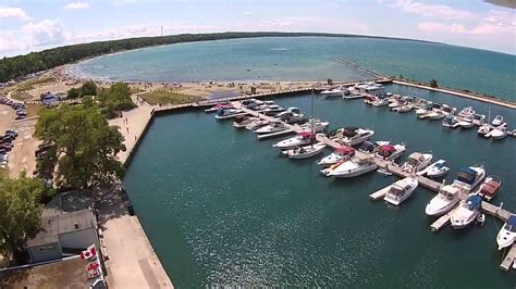 Port Elgin Beach & Harbor | DJI Phantom 2 Vision Plus V2.0 - YouTube