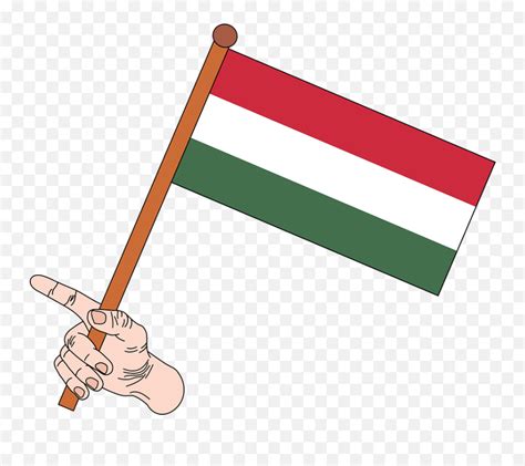 Flag Hungary - North Korean Flag Transparent Emoji,Hungarian Flag Emoji - free transparent emoji ...