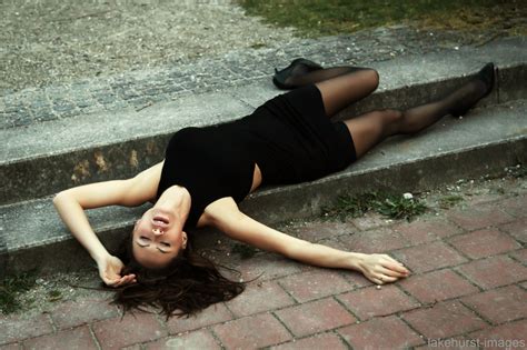 Fainted on the stairs by lakehurst-images on DeviantArt