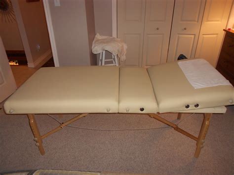 My Massage/Facial/waxing Portable Bed. It heats up as well for your ...