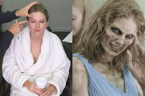 Taylor Swift Just Released A Behind-The-Scenes Look At Her Zombie Transformation For "LWYMMD"