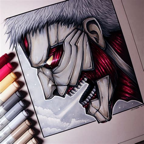 Armored Titan - Drawing by LethalChris on DeviantArt