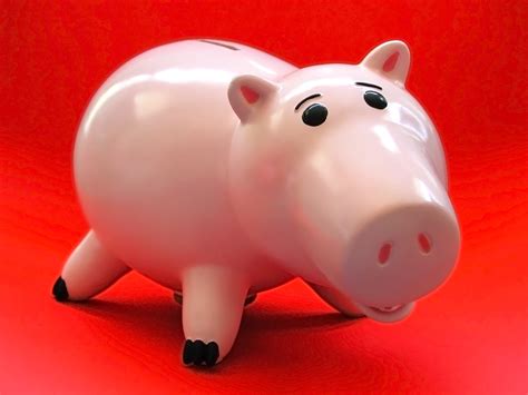 Disney Store Hamm Bank Resin Replica Andy's Piggy Bank Toy Story New ...