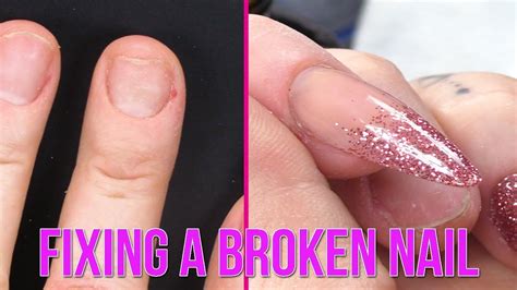 Broken Nail Makeup Tutorial | Saubhaya Makeup