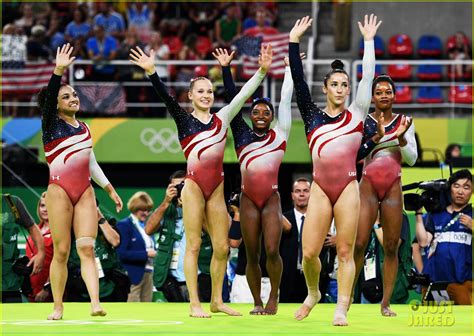 Full Sized Photo of usa womens gymnastics team wins gold medal at rio ...