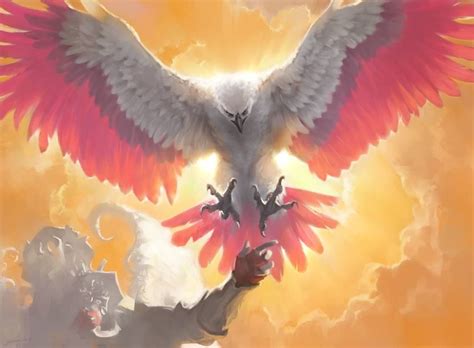 Dawnfeather Eagle MtG Art by Sidharth Chaturvedi | Concept art world, Mtg art, Mythical ...