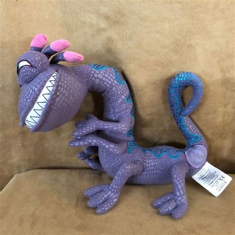 Randall Boggs 13" Monsters Inc Disney bag plush purple stuffed animal university #Disney ...
