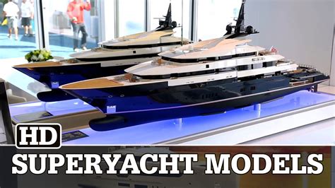 Incredible Superyacht Models at FLIBS | Yacht design, Rc boats models ...