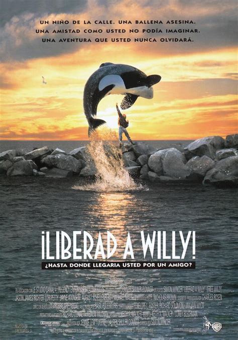 Free Willy (1993) - Poster US - 2393*3229px