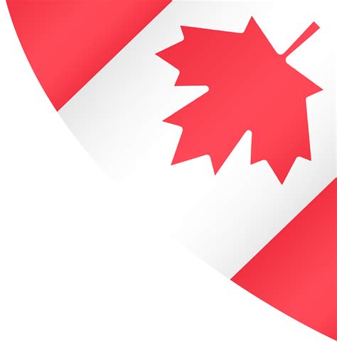 Canada flag wave isolated on png or transparent background 19641260 PNG