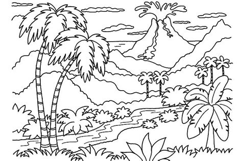 Nature Coloring Pages For Adults To Print