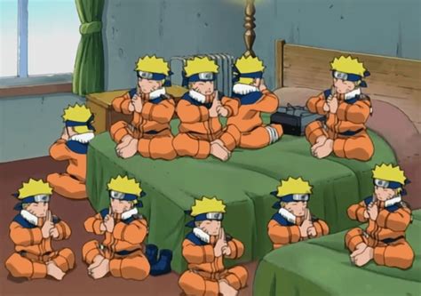 Can we talk about the fact that Naruto figured out shadow clone training 3 years before he used ...