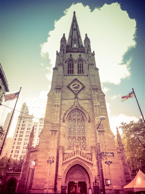 Trinity Church In New York Free Stock Photo - Public Domain Pictures