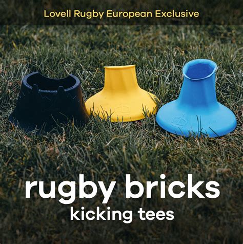 Lovell Rugby Limited: Rugby Bricks Kicking Tees - Lovell Rugby European ...