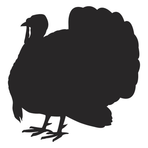 Turkey standing silhouette #AD , #Ad, #AD, #silhouette, #standing, # ...