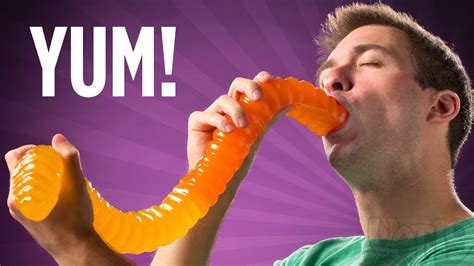 World's Largest Gummy Worm [ORIGINAL VIDEO] - YouTube