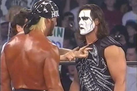 On this date in WCW history: Hollywood Hulk Hogan vs Sting at Starrcade 1997 - Cageside Seats