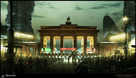 Cities in 2029 - Deus Ex Concept Art | #122 - Escape The Level