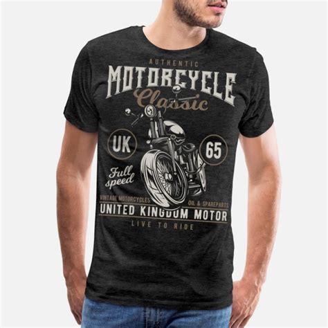 Classic Motorcycle T-Shirts | Unique Designs | Spreadshirt