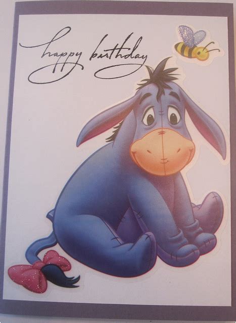 Eeyore Birthday Card | BirthdayBuzz