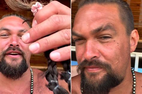 Jason Momoa Shaves Head To Highlight Issue of Single-Use Plastic