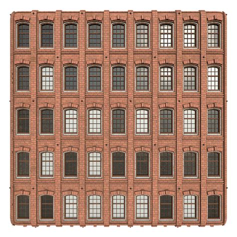 Red Brick Office Building Facade | Free PBR | TextureCan