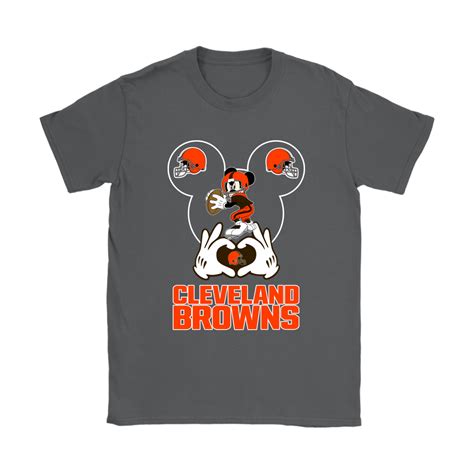 I Love The Browns Mickey Mouse Cleveland Browns Shirts – NFL T-Shirts Store | Cleveland browns ...