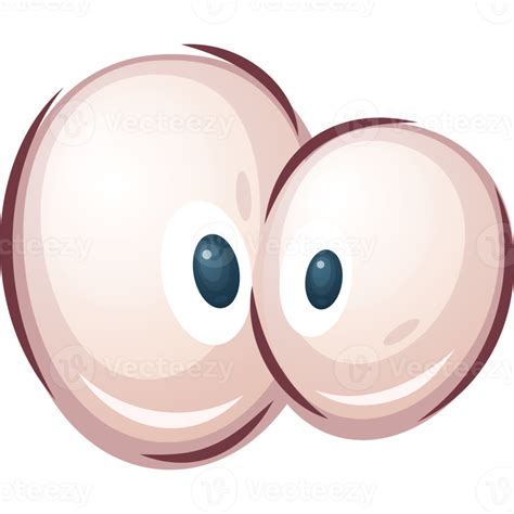 Cartoon Crazy Eyes 20389904 PNG