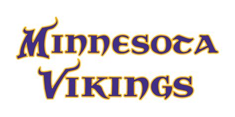 Minnesota ViKings logo font | Minnesota vikings logo, Viking logo, Minnesota vikings