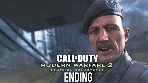 CALL OF DUTY MODERN WARFARE 2 REMASTERED ENDING Gameplay Walkthrough Part 8 - ENDGAME - YouTube